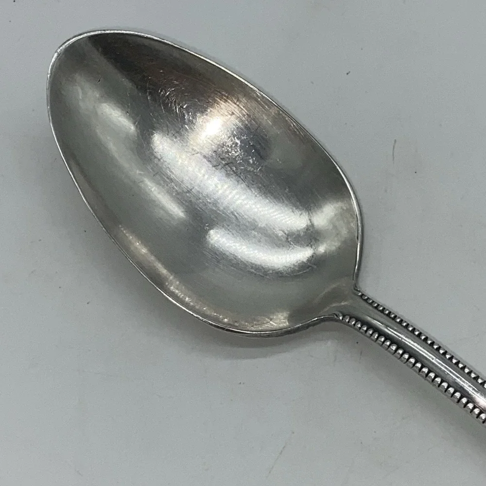 1896 Wm Rogers & Son AA Silver Plate Serving‎ Spoon 